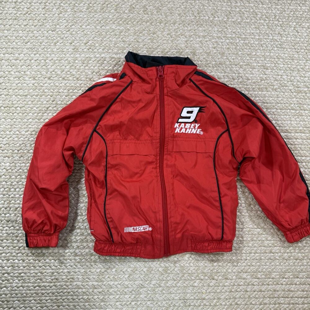 Nascar Vintage Kasey Kahne Red Toddler Jacket Chase Authentic Size 4T
